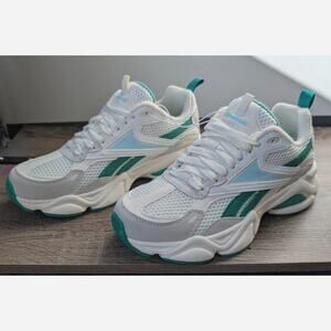 REEBOK Women's Sneakers Size 8.5 Chunky Y2K Retro 90s Dad Shoes Green Tennis NEW